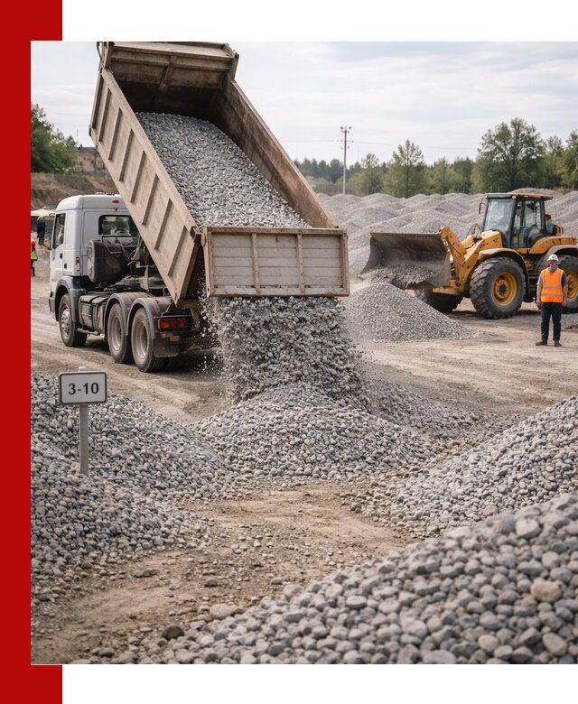 Гранитный щебень фракции 3–10: доставка и продажа в Махачкале