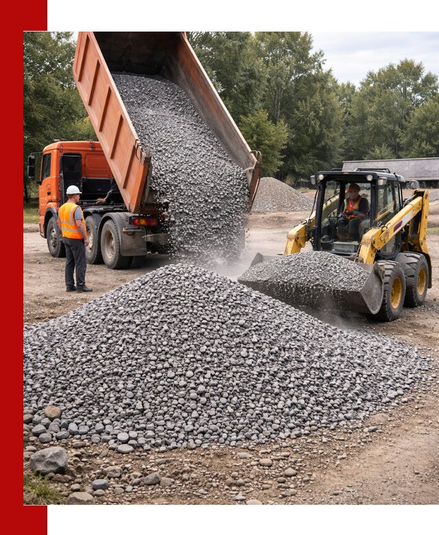 Купить гранитный щебень фракции 5–10 в Махачкале с доставкой