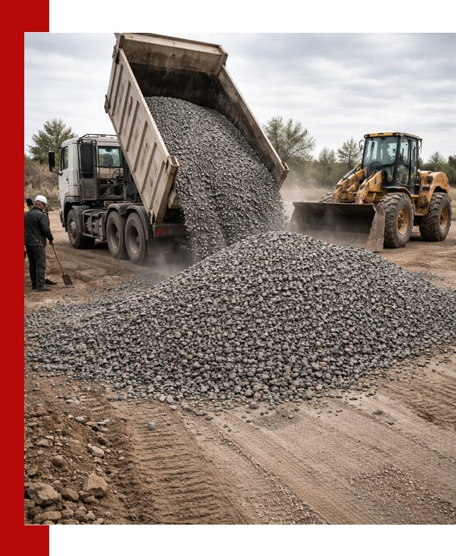 Гранитный щебень фракция 10-20 с доставкой в Махачкале