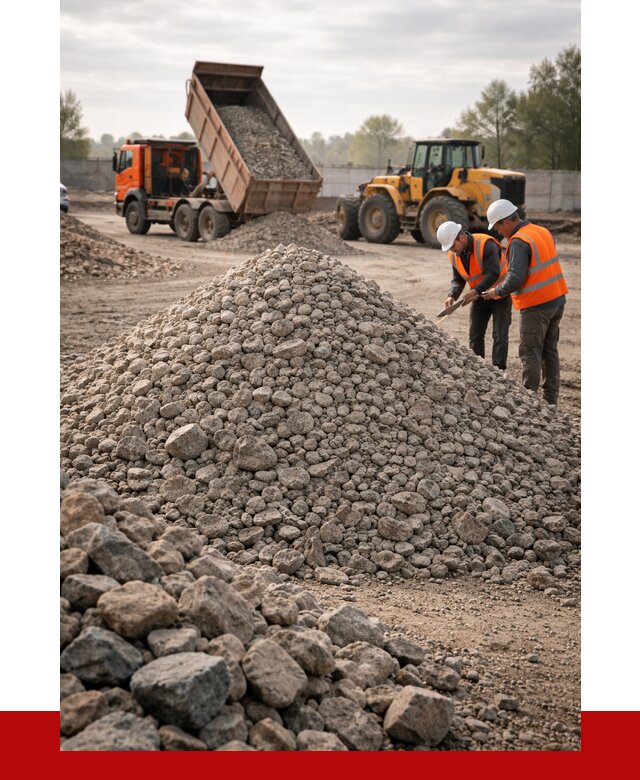 Гранитный щебень фракция 40-70 в Махачкале от 2589 руб ПРОНЕРУДМхч