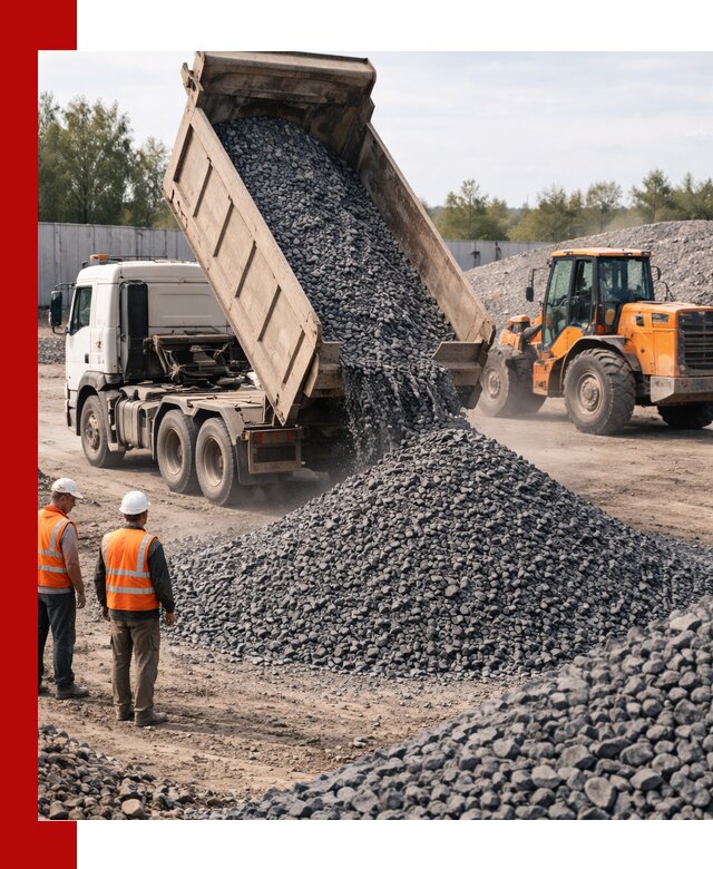 Доставка и продажа щебня габбро-диабаза в Махачкале