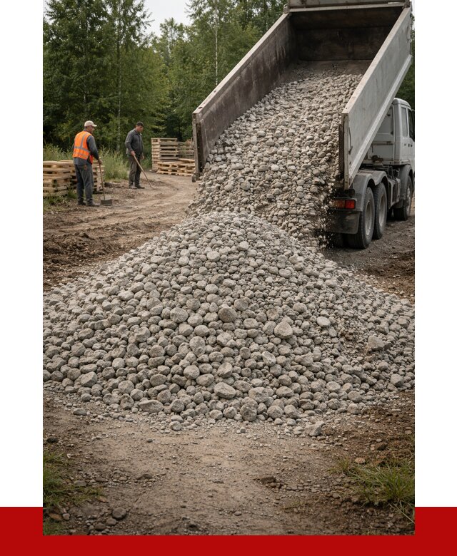 гравийный щебень фракция 70-120 в Махачкале от 2537 р. ПРОНЕРУДМхч