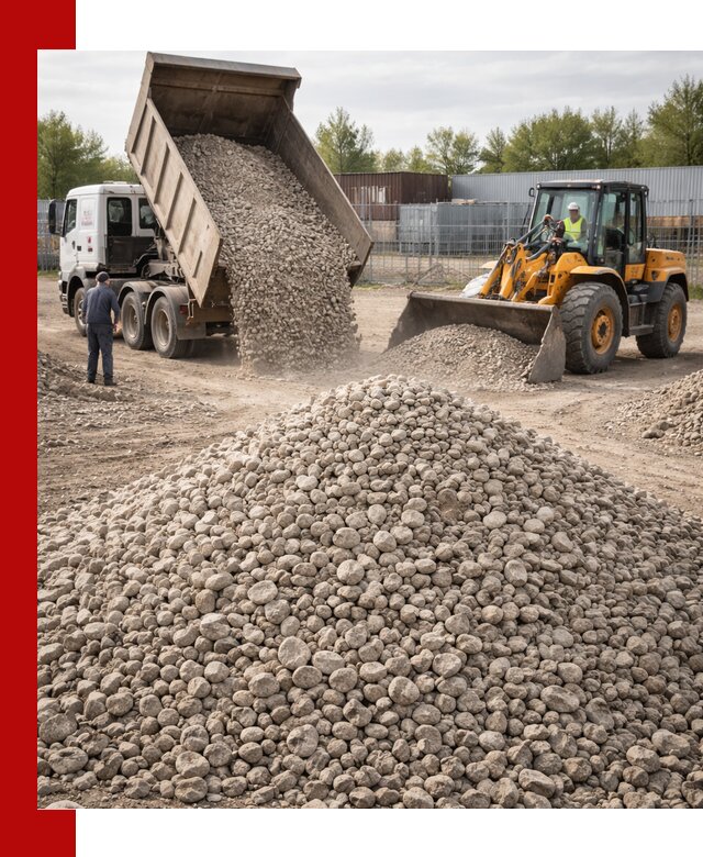 Доломитовый щебень фракции 20–41 с доставкой в Махачкале