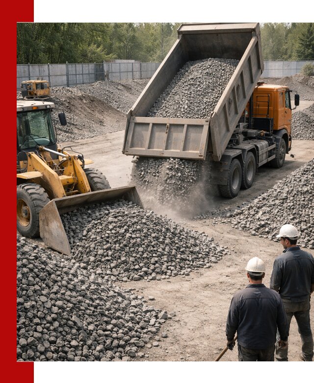 Шлаковый щебень фракция 20-40 доставка и продажа в Махачкале