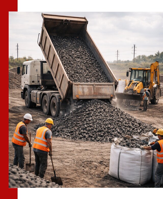 Шлаковый щебень фракция 40-70 с доставкой в Махачкале