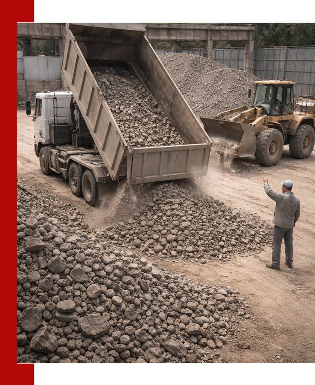 Вторичный щебень фракция 20-40 с доставкой в Махачкале