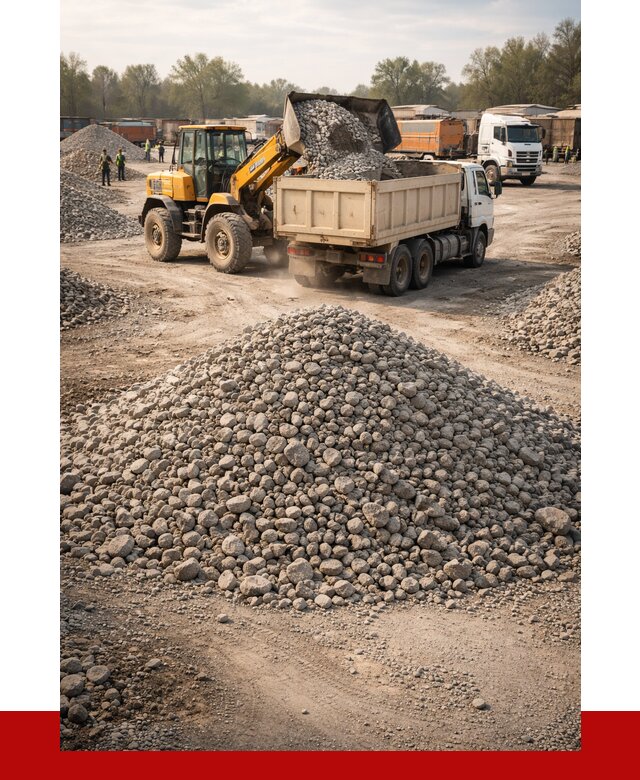 Вторичный щебень фракция 40-70 в Махачкале от 1802 р, ПРОНЕРУДМхч
