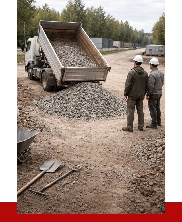 Бетонный щебень фракция 5-20 в Махачкале от 3314 р., ПРОНЕРУДМхч