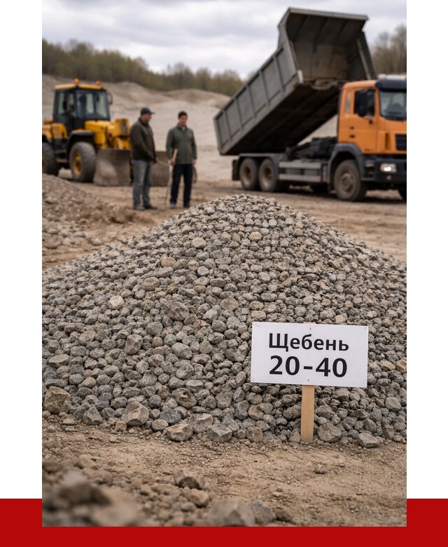 Бетонный щебень фракция 20-40 в Махачкале от 2537 р. | ПРОНЕРУДМхч