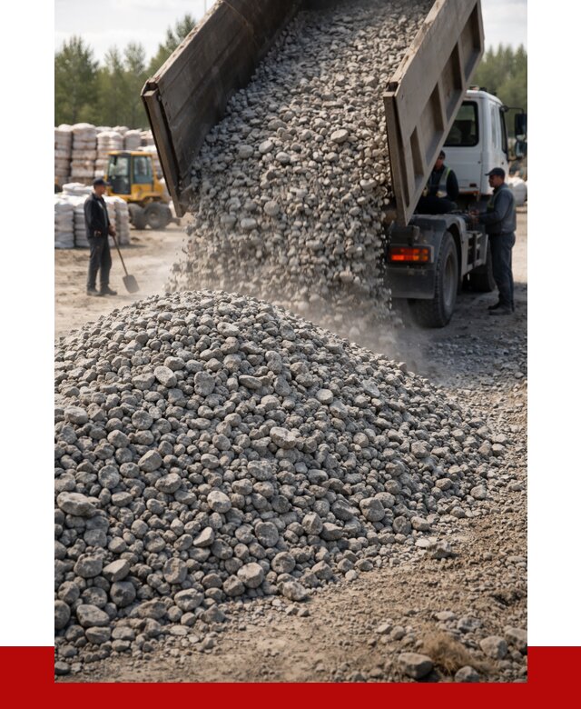 Бетонный щебень фракция 40-70 в Махачкале от 1864 р. ПРОНЕРУДМхч