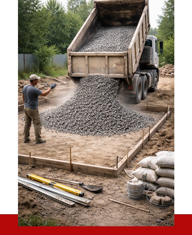 Купить щебень для фундамента в Махачкале от 4660 р. | ПРОНЕРУДМхч