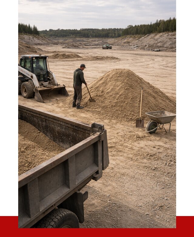 Карьерный песок среднезернистый в Махачкале, от 2278 р. ПРОНЕРУДМхч