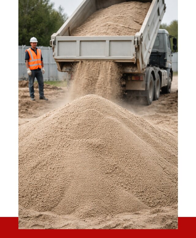 Купить сеяный песок с доставкой в Махачкале от 2278 р ПРОНЕРУДМхч