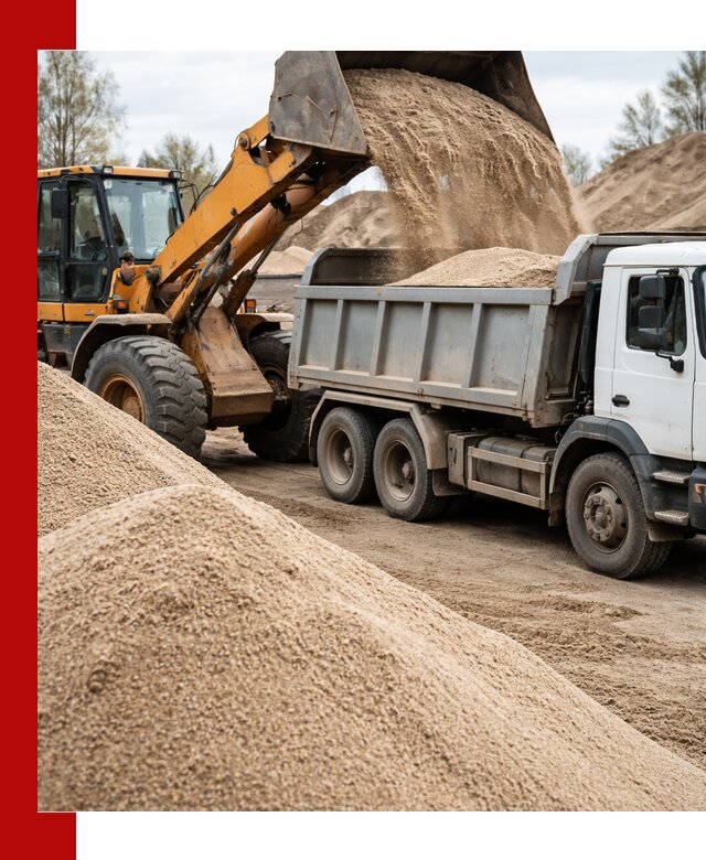 Доставка сеяного песка в Махачкале оптом и в розницу
