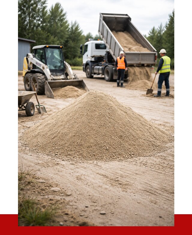 Кварцевый песок фракция 0-5 в Махачкале от 2485 р ПРОНЕРУДМхч