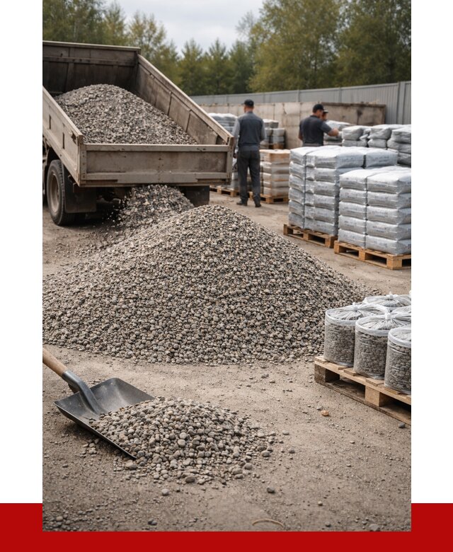Гравий фракция 5-20 в Махачкале купить от 2382 р. ПРОНЕРУДМхч