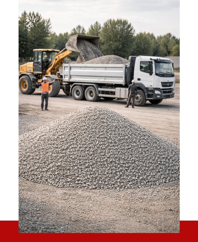 Купить мытый гравий в Махачкале от 3624 р, доставка ПРОНЕРУДМхч