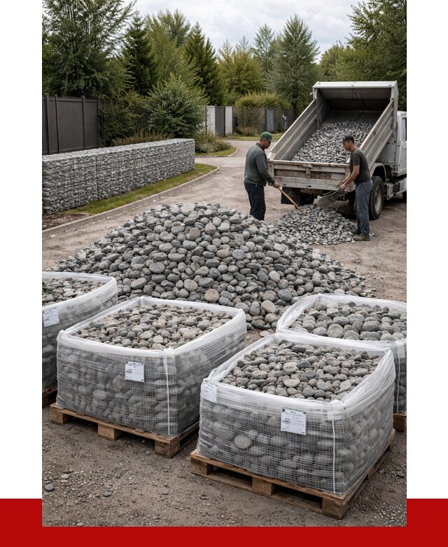 Камень для габионов в Махачкале от 4349 р. за куб | ПРОНЕРУДМхч