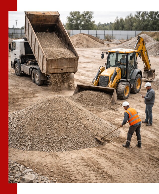 Поставка и доставка ПГС С4 в мешках и самосвалах в Махачкале