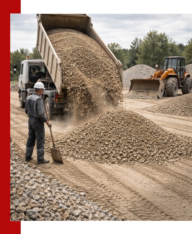 Доставка щпс С3 в Махачкале самосвалами и бортовыми грузовиками