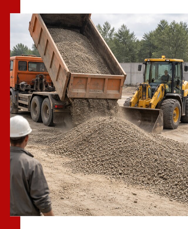 Доставка щпс С8 самосвалами в Махачкале от производителя