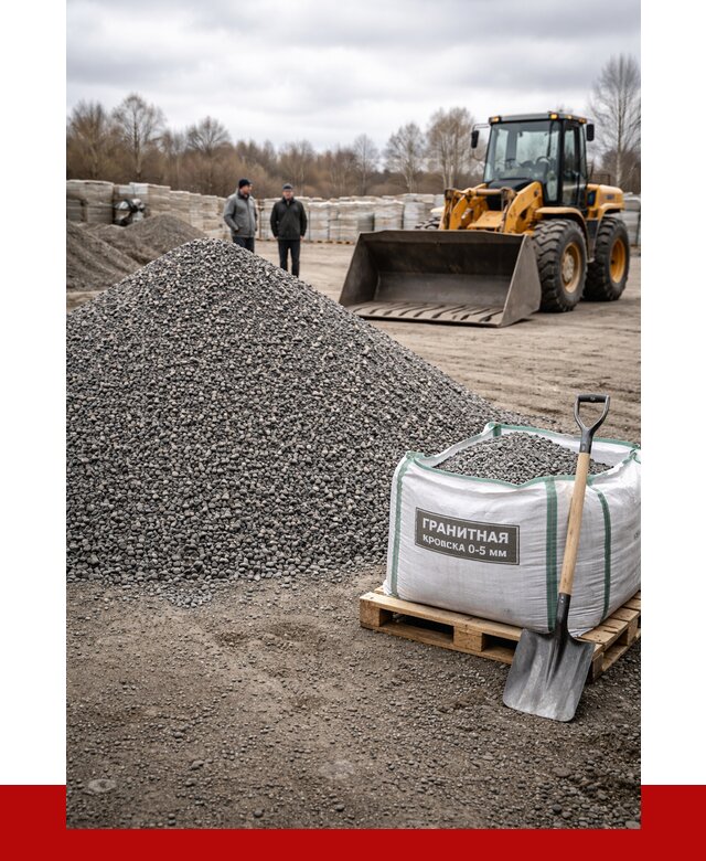 Купить гранитную крошку в Махачкале от 4970 р. с доставкой | ПРОНЕРУДМхч