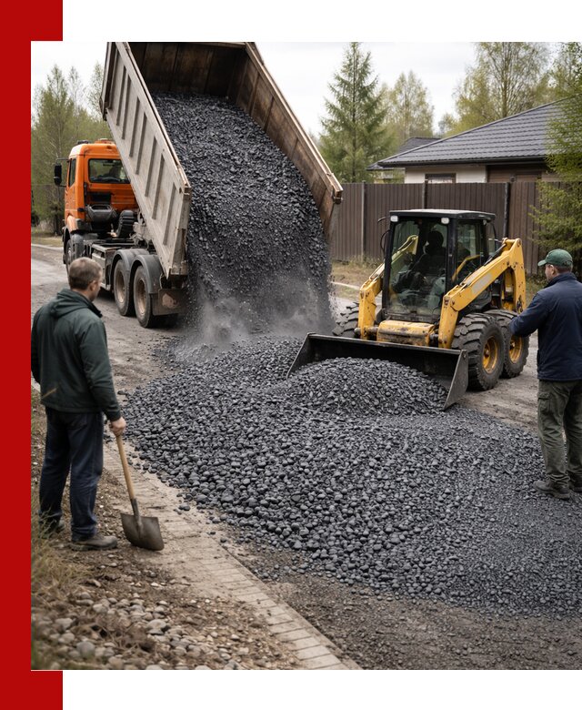 Крошка габбро с доставкой в Махачкале для строительных работ