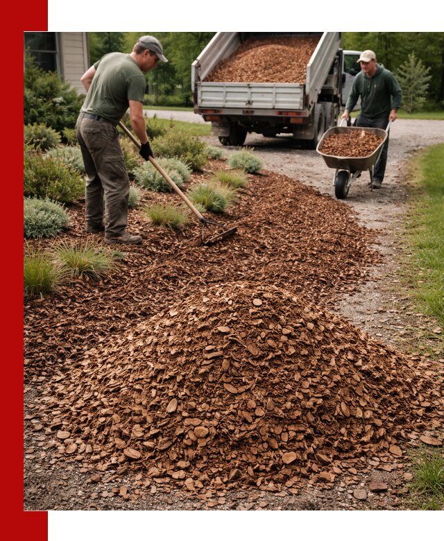 Крошка для мульчирования с доставкой в Махачкале