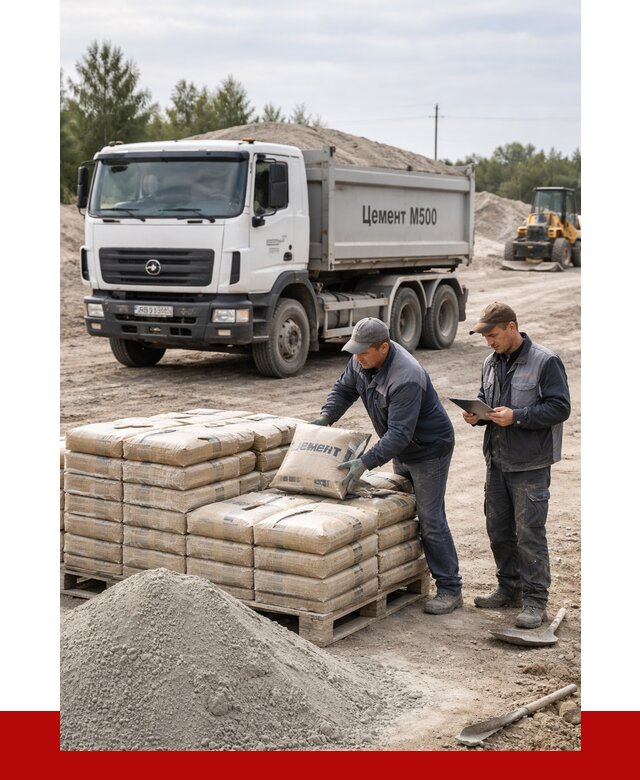 Купить цемент м500 с доставкой в Махачкале от 5385 р. | ПРОНЕРУДМхч