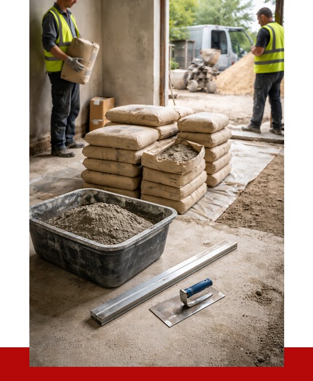 Купить сухую смесь для стяжки в Махачкале от 4660 р. | ПРОНЕРУДМхч