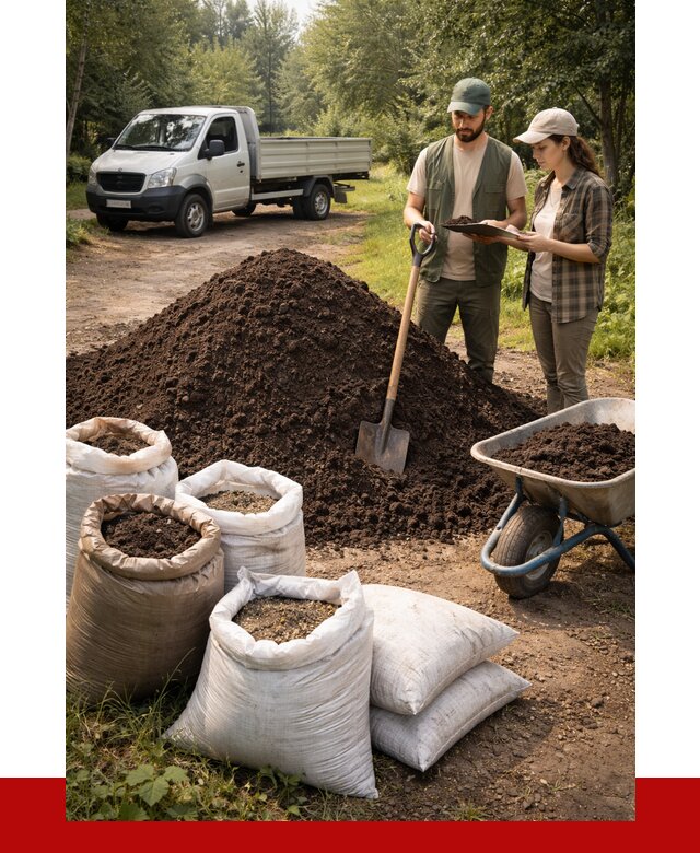 Купить грунт с доставкой в Махачкале от 4660 р. за м3 | ПРОНЕРУДМхч