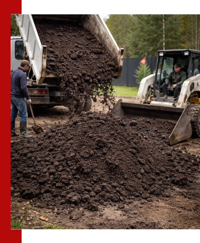 Плодородный грунт с доставкой в Махачкале для садов и огородов