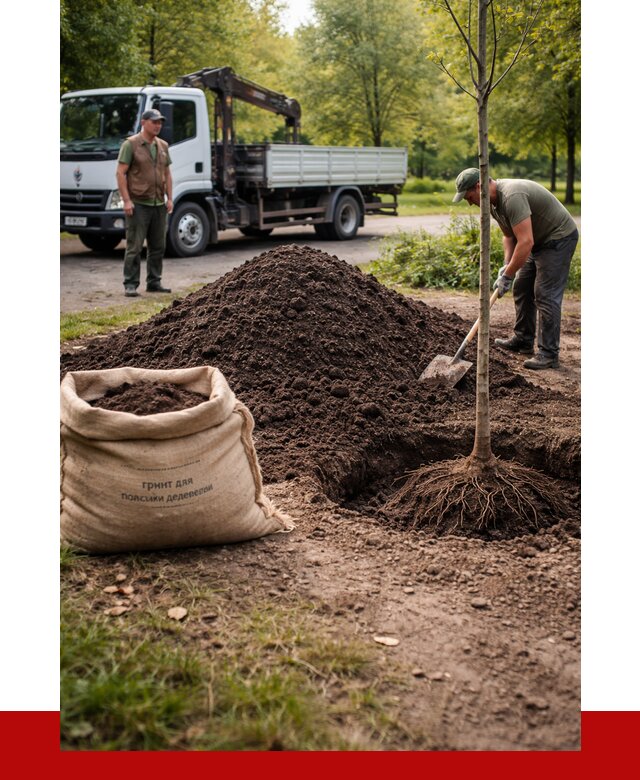 Грунт для посадки деревьев в Махачкале от 1243 р. | ПРОНЕРУДМхч