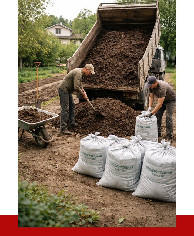 Плодородная смесь в Махачкале от 4349 р./куб с доставкой | ПРОНЕРУДМхч
