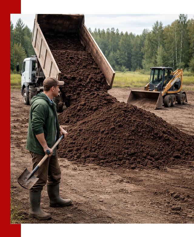 Купить верховой торф с доставкой в Махачкале для садоводства и растений