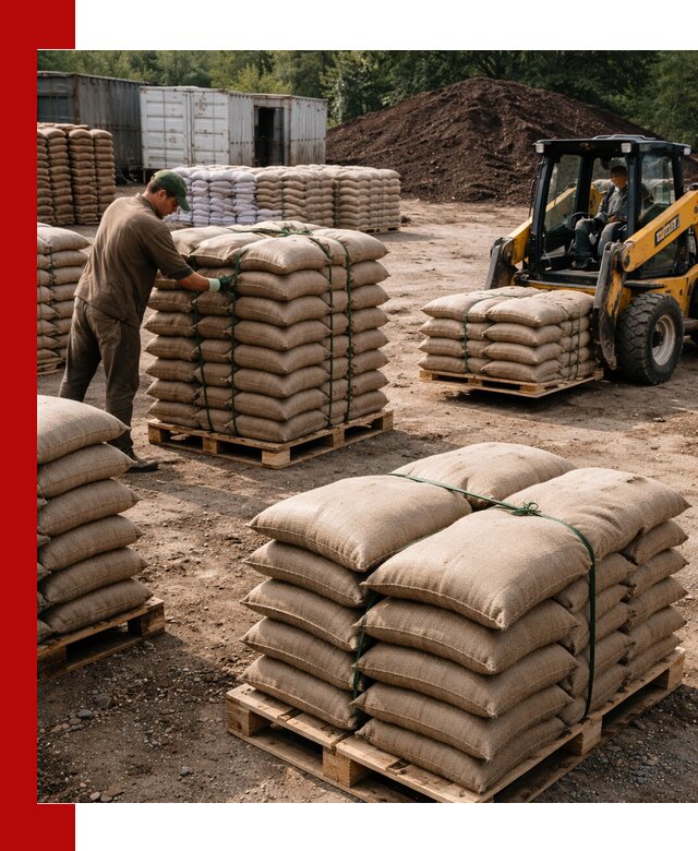 Доставка торфа в мешках по выгодным ценам в Махачкале