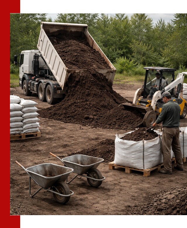 Доставка и продажа торфогрунта в Махачкале оптом и в розницу