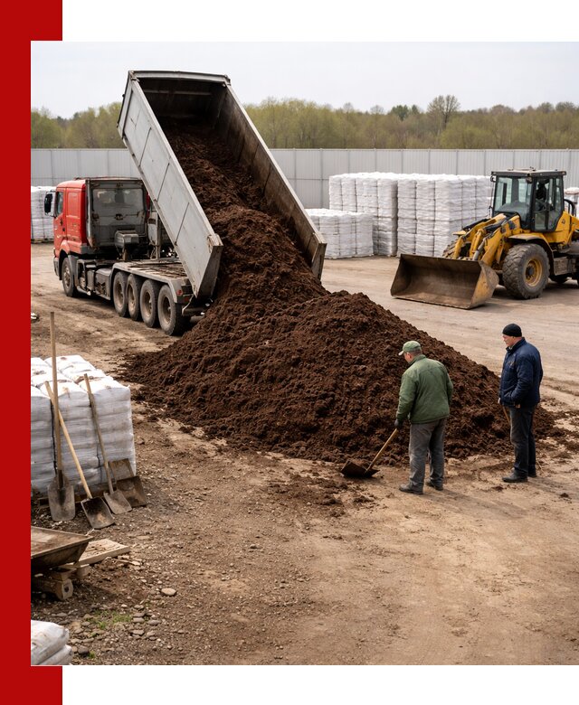 Доставка торфяных смесей оптом и в розницу в Махачкале