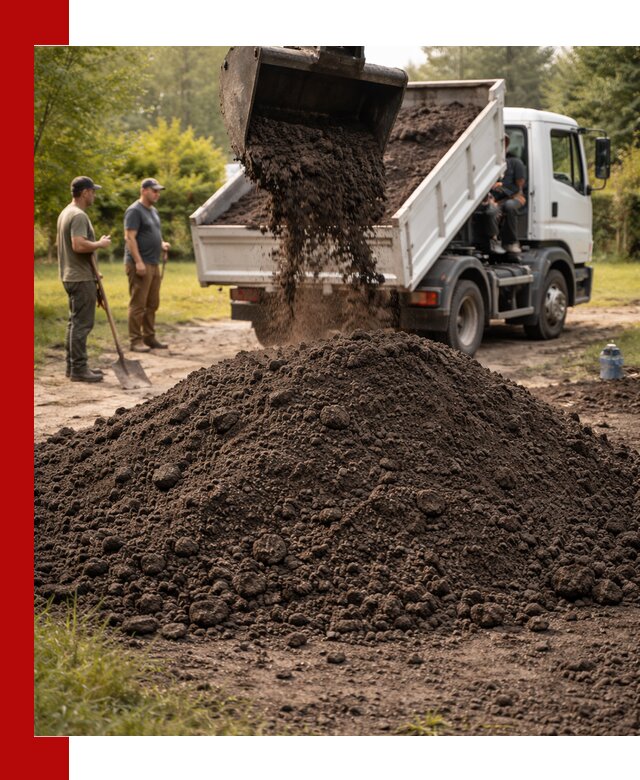 Доставка и продажа чернозема в Махачкале оптом и в розницу