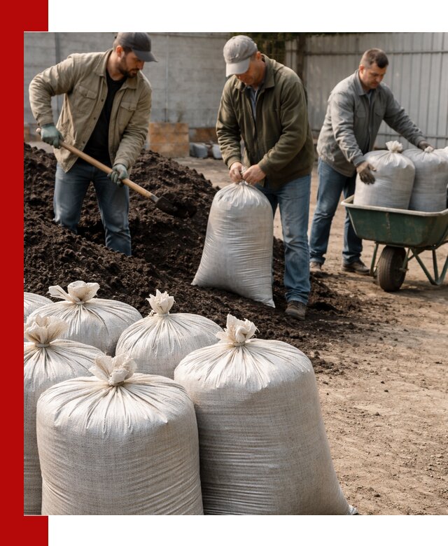 Купить чернозем в мешках с доставкой в Махачкале