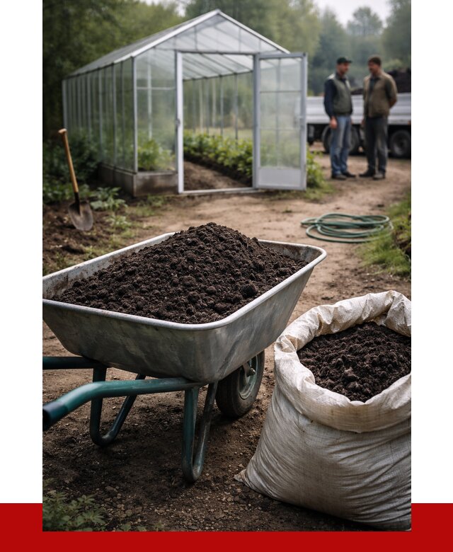 Чернозем для теплицы в Махачкале с доставкой от 1553 р. | ПРОНЕРУДМхч