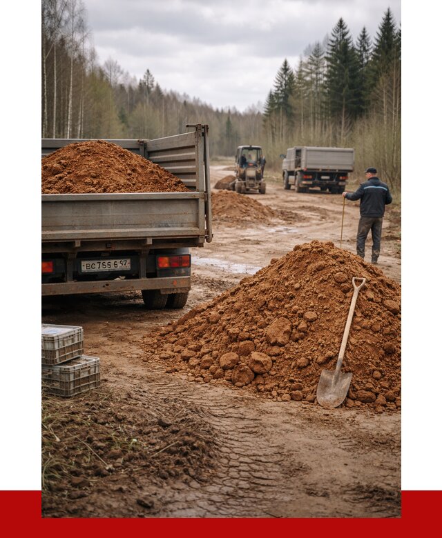Глина и суглинки в Махачкале от 4660 р. за куб | ПРОНЕРУДМхч