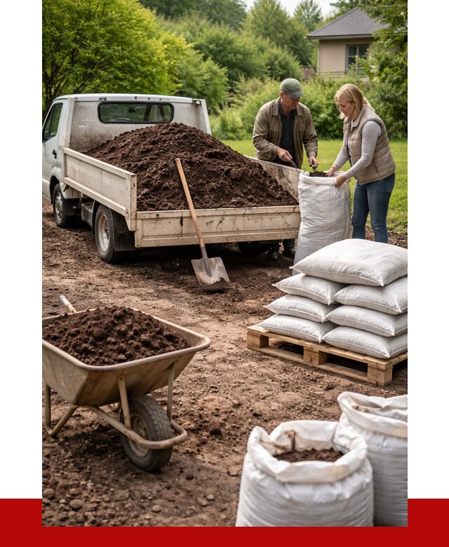 Перегной в мешках с доставкой в Махачкале от 2278 р. | ПРОНЕРУДМхч