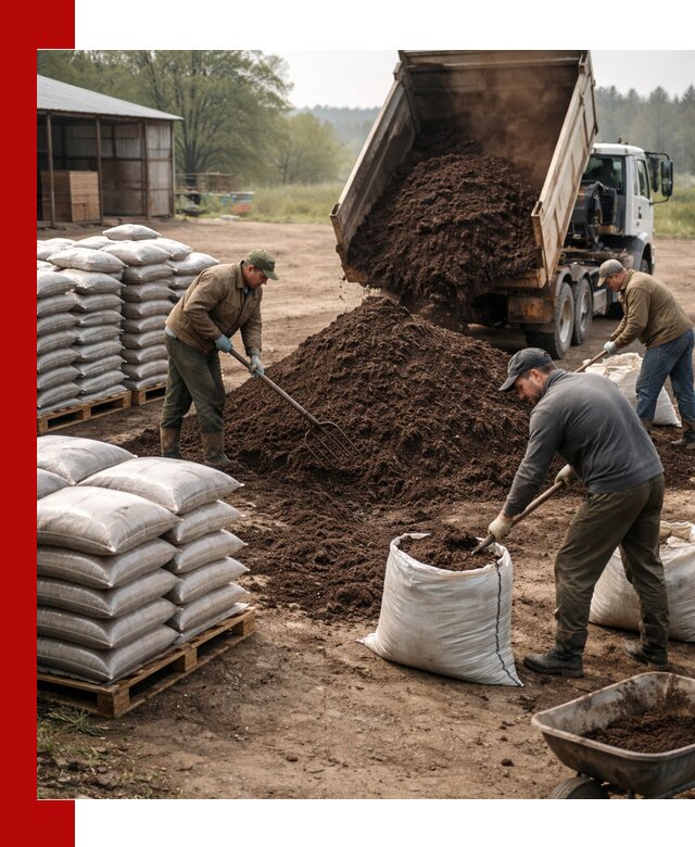 Доставка компоста оптом и в розницу в Махачкале