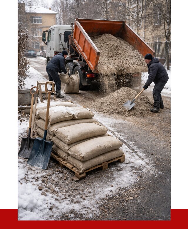 Противогололедные материалы оптом в Махачкале от 4349 р. | ПРОНЕРУДМхч