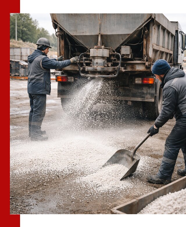 Доставка и продажа хлористого кальция в Махачкале