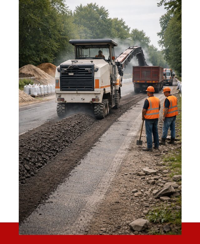 Фрезерованный асфальт в Махачкале от 2278 р./куб. | ПРОНЕРУДМхч