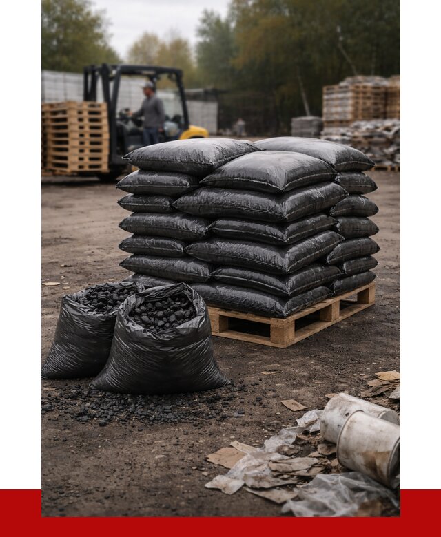 Купить уголь в мешках с доставкой в Махачкале от 7766 р. | ПРОНЕРУДМхч