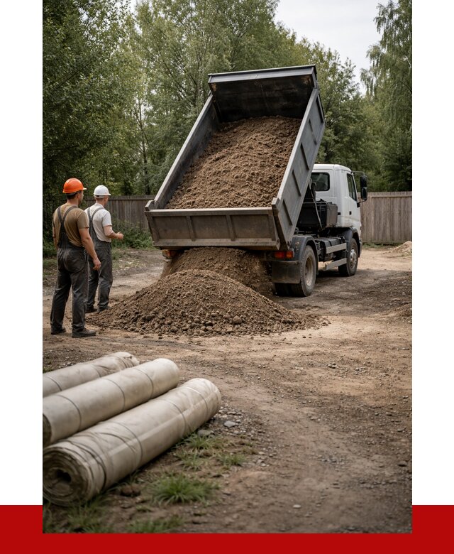 Доставка сыпучих материалов самосвалом в [cvi] от 4349 р. | ПРОНЕРУДМхч