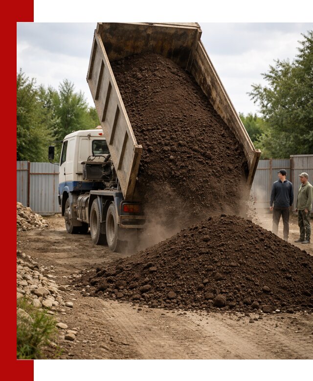 Доставка самосвалом 10 кубов в Махачкале быстро и надёжно